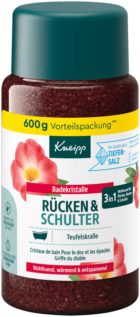 Kneipp Badekristalle Rücken & Schulter 600 G