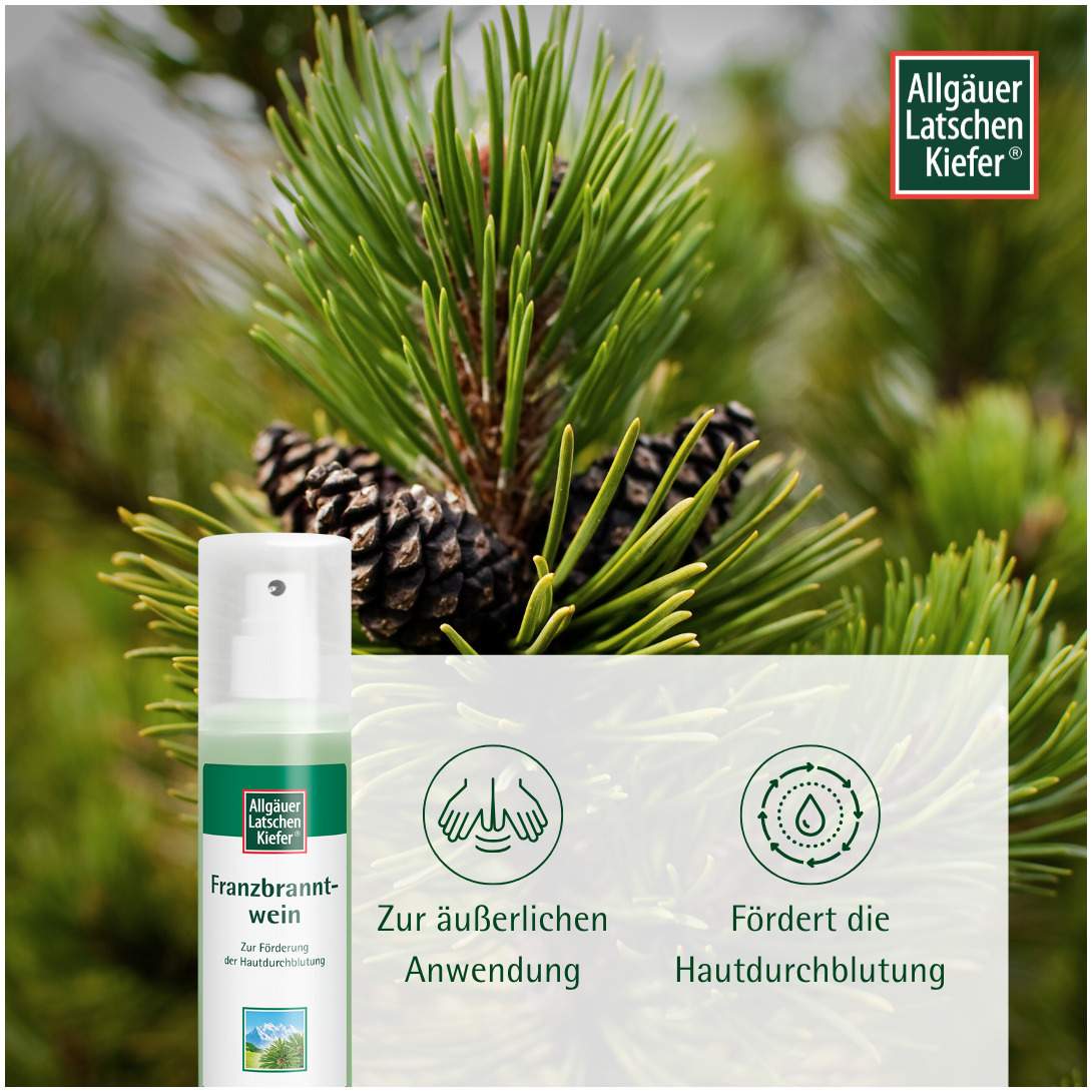 Allgäuer Latschenkiefer Franzbranntwein 125 ml Spray