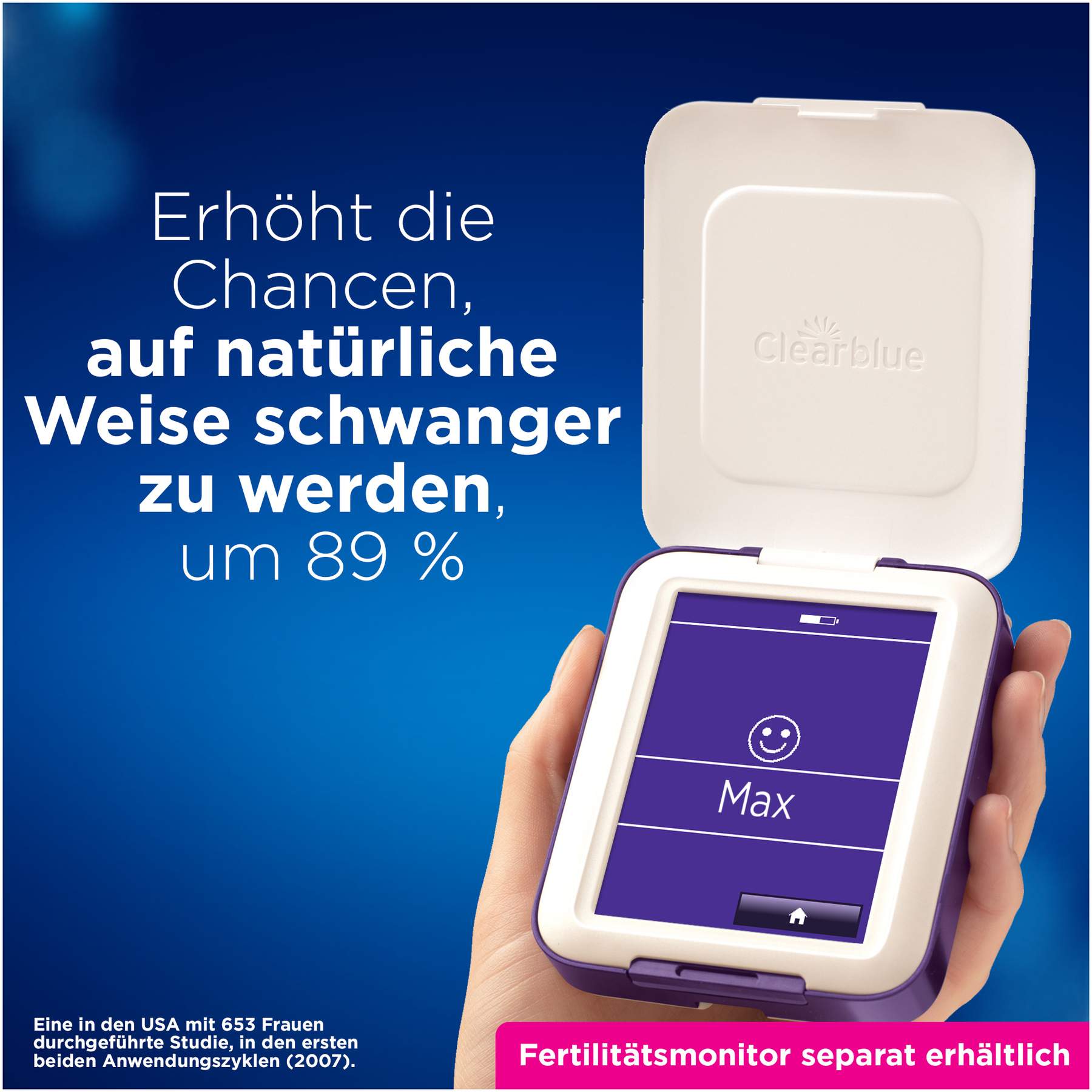 Clearblue Advanced Teststäbchen für Fertilitätsmonitor 33 Stück