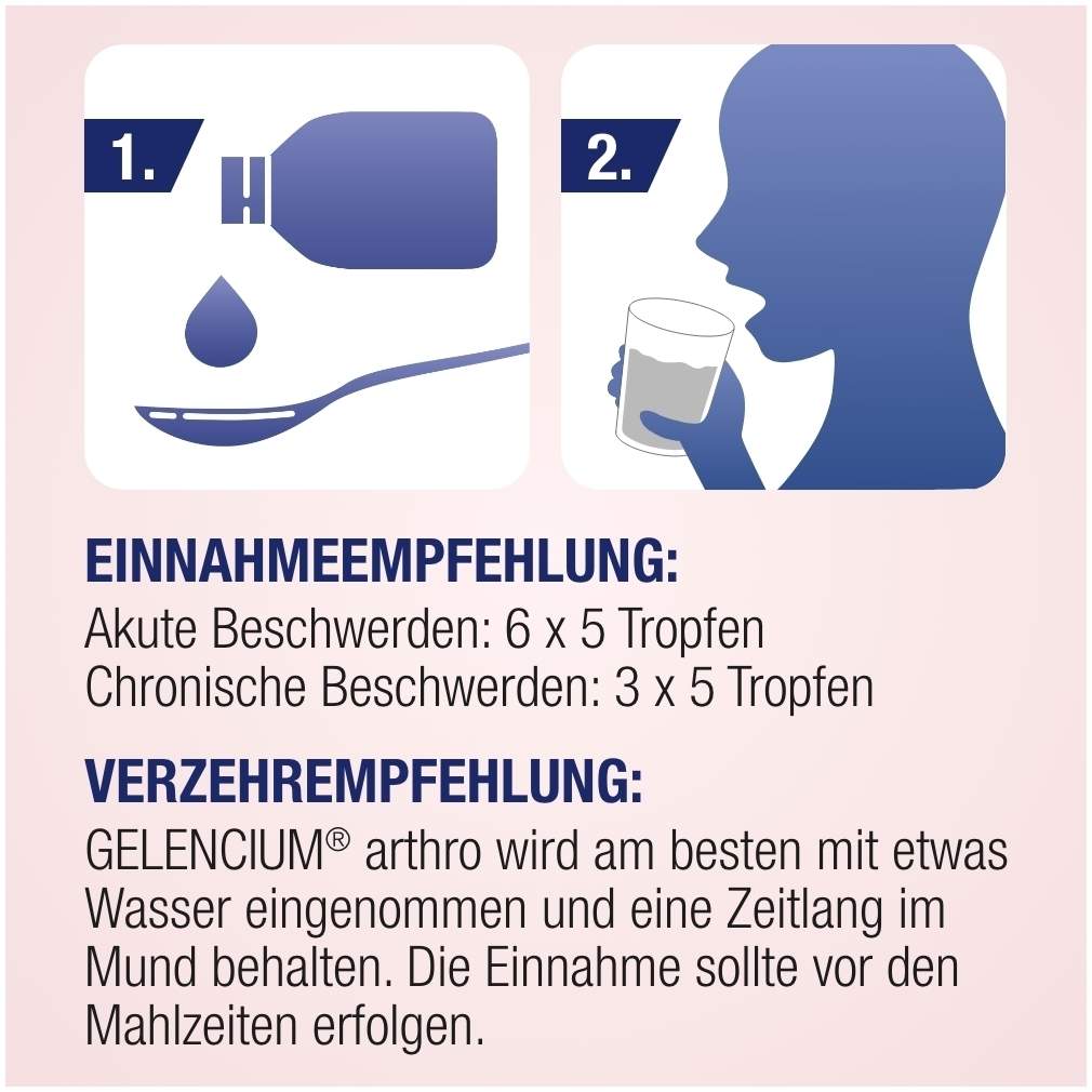 Gelencium Arthro Tropfen zum Einnehmen 50 ml