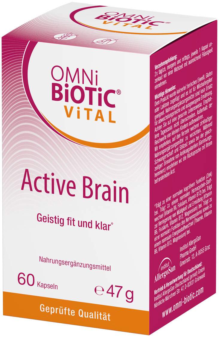 Omni Biotic Vital Active Brain 60 Kapseln