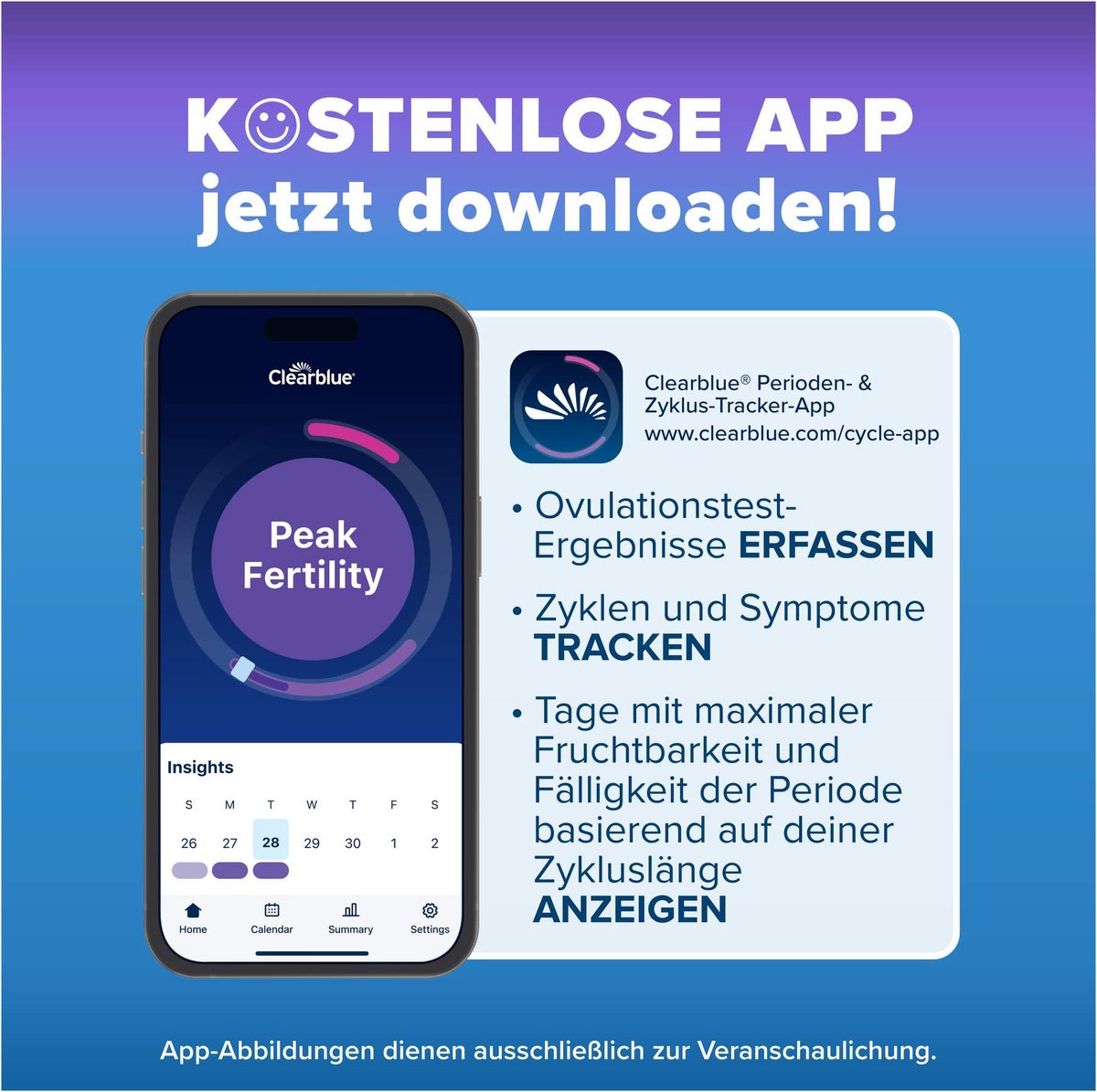 Clearblue Ovulationstest Fortschrittlich & Digital - 20 Tests