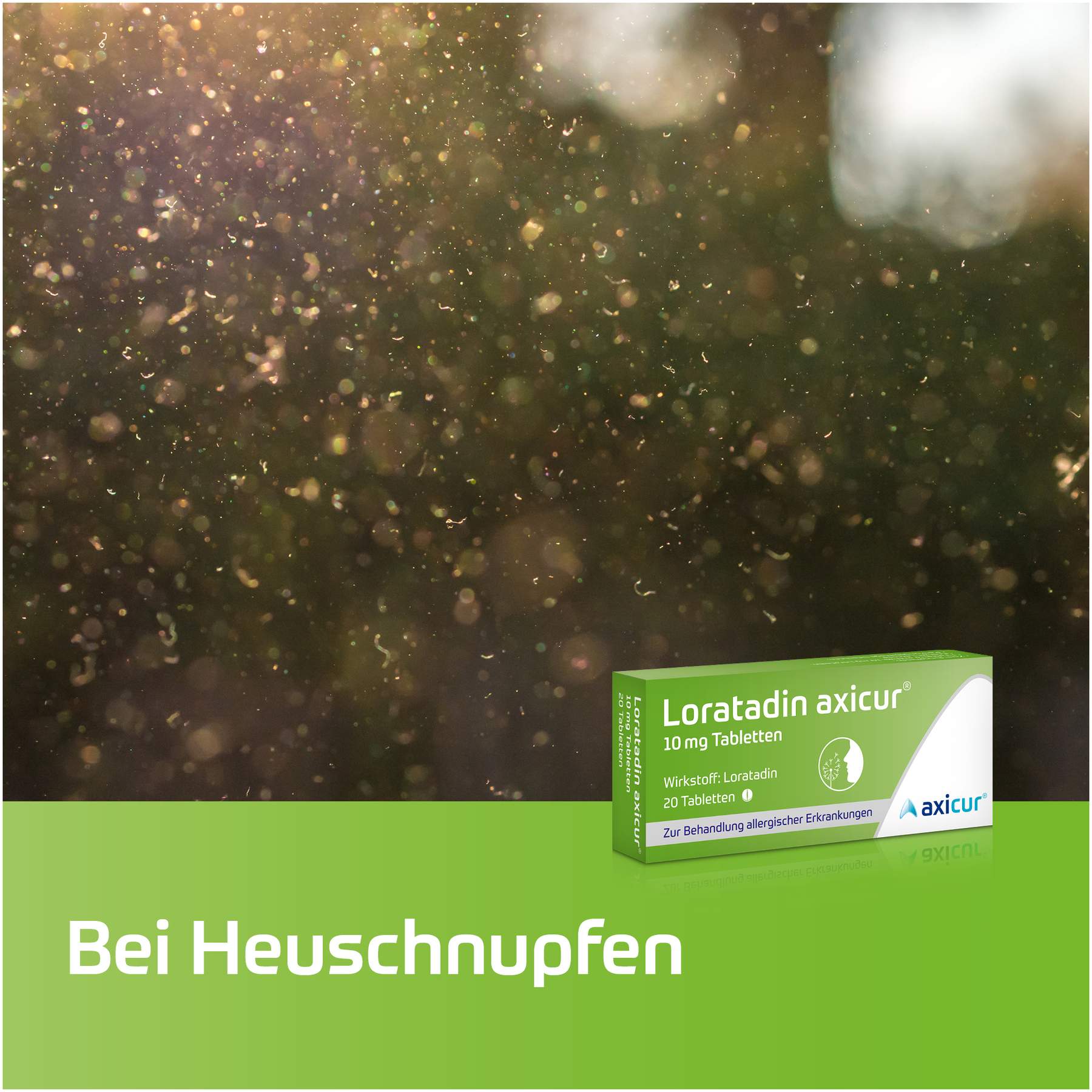 Loratadin Axicur 10 mg 20 Tabletten