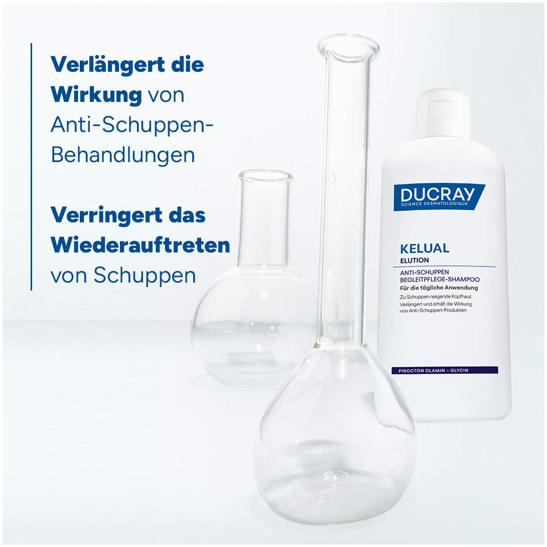 Ducray Kelual DS intensives Anti - Schuppen Shampoo 100 ml + Ducray Kelual Elution Begleitpflege 400 ml Shampoo