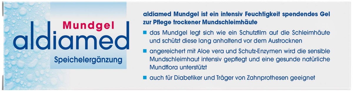 Aldiamed Mundgel zur Speichelergänzung 50 g