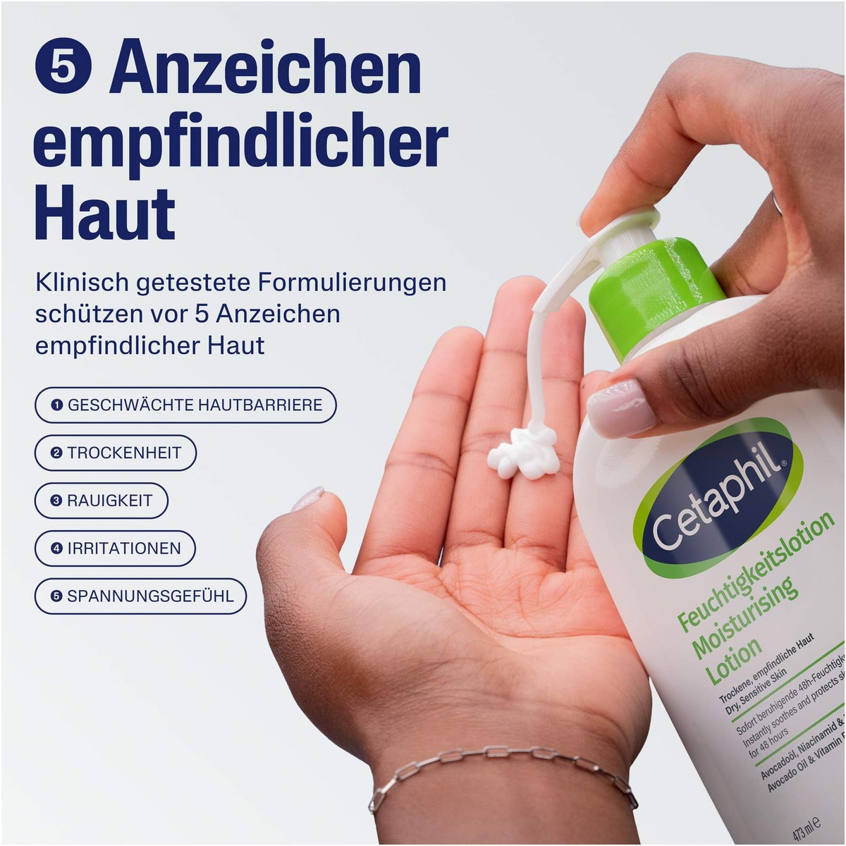 Cetaphil Feuchtigkeitslotion 473 ml