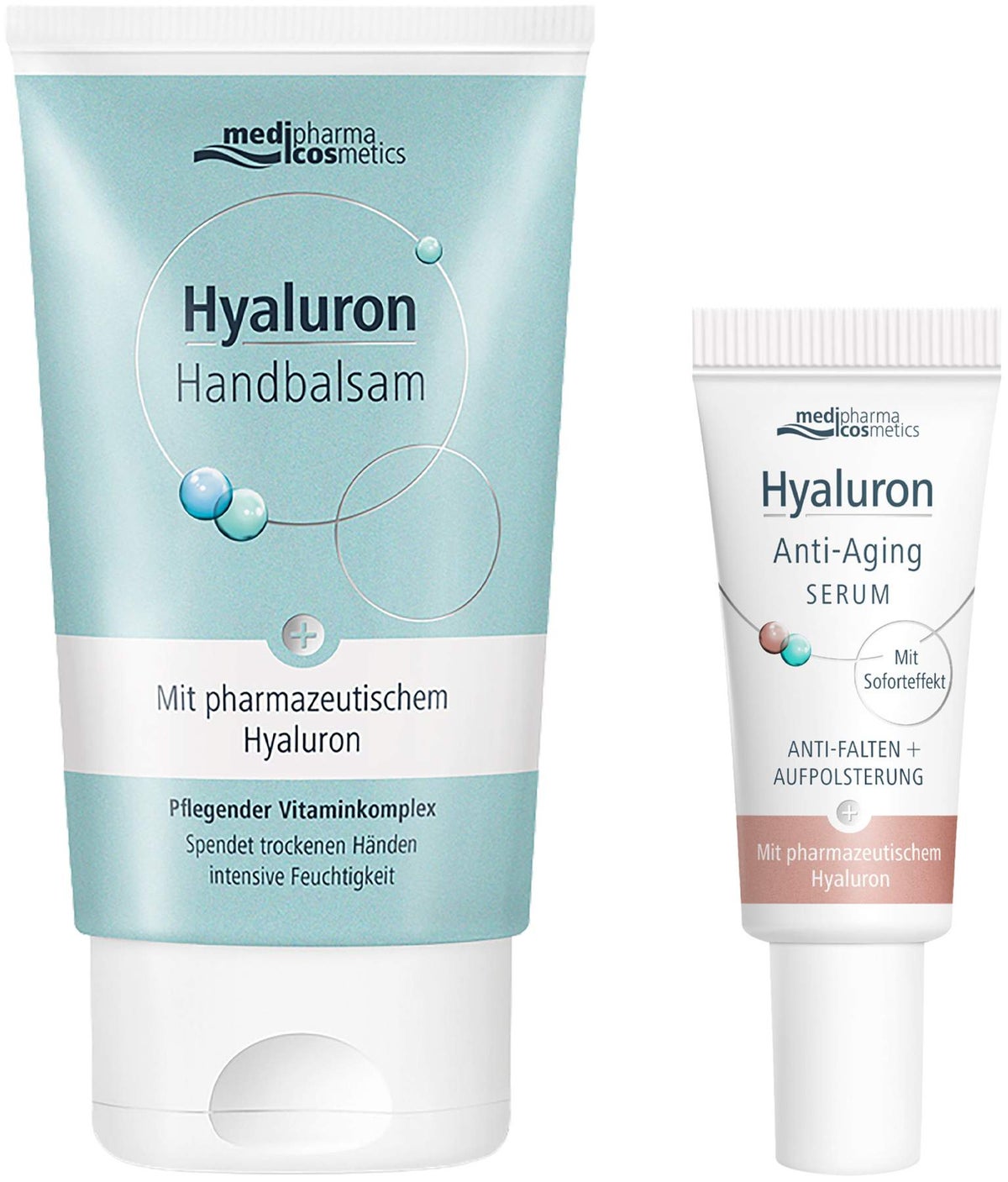 medipharma cosmetics Hyaluron Handbalsam 50 ml + gratis Hyaluron Anti - Aging Serum 5 ml