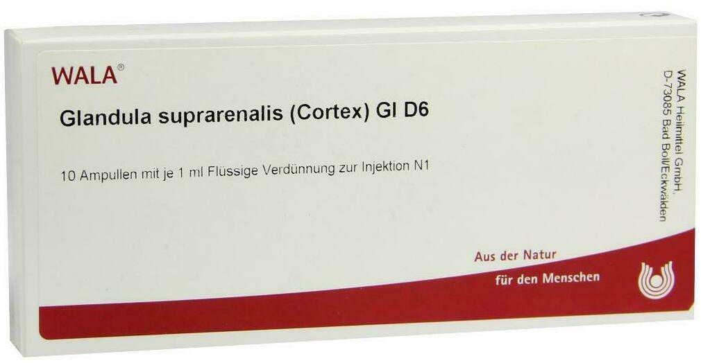 Wala Glandula Suprarenalis Cortex Gl D6 10 X 1 ml Ampullen
