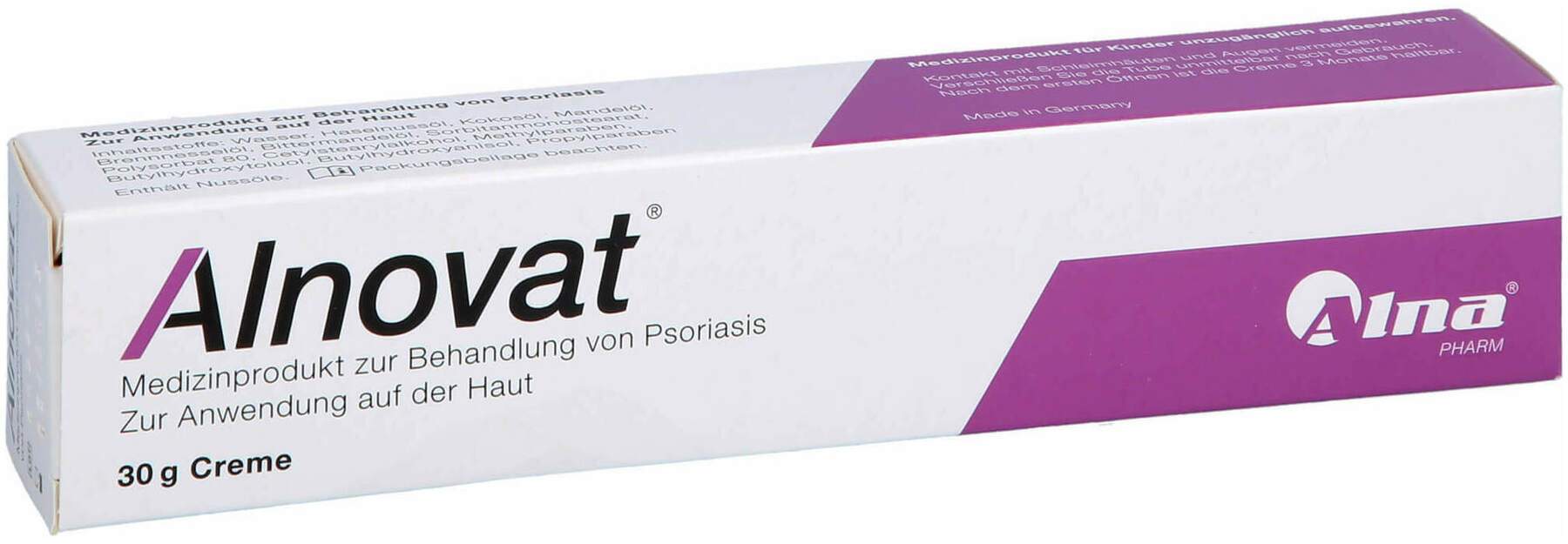 Alnovat 30 g Creme
