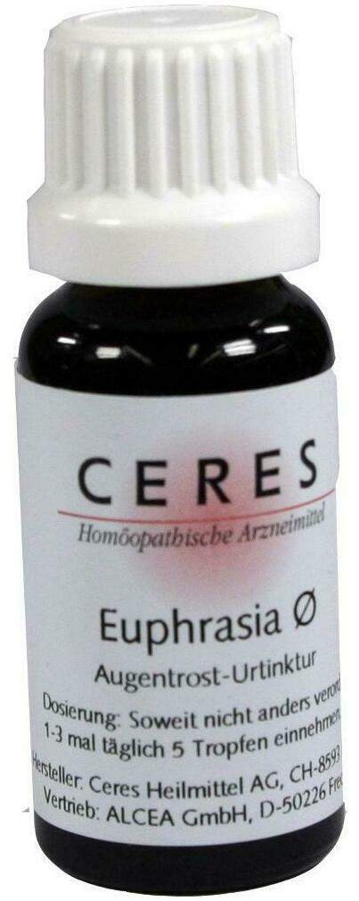 Ceres Euphrasia Augentrost-Urtinktur 20ml