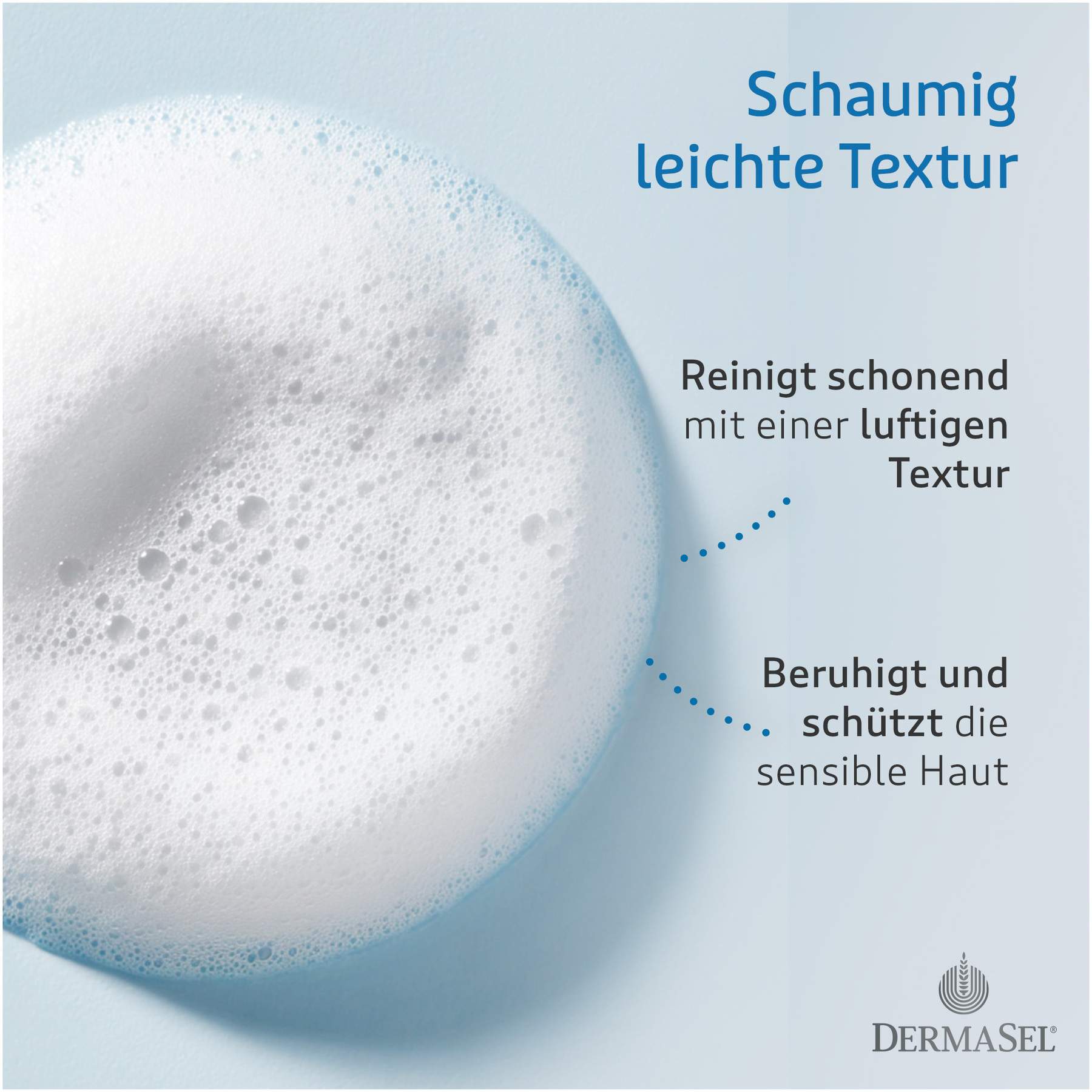 Dermasel Totes Meer Pur+ Duschschaum 180 ml