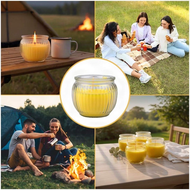 Citronella Kerze in Glas
