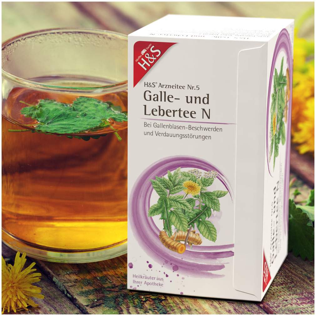 H&S Galle - und Lebertee N 20 Filterbeutel