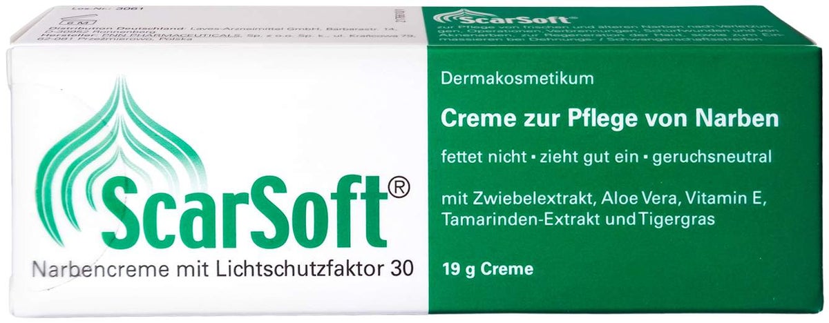 Scarsoft Lsf 30 Narbencreme 19 ml