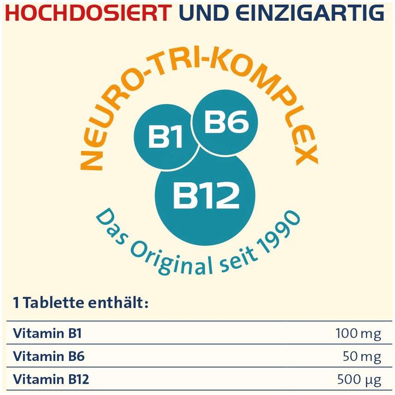 Vitamin B Komplex forte Hevert 100 Tabletten