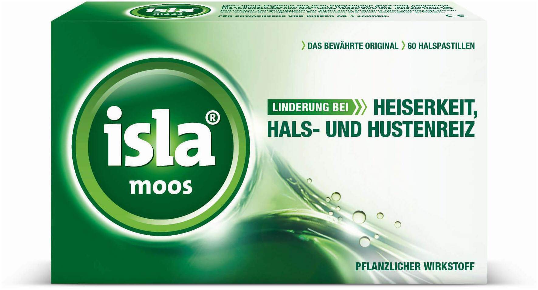 isla moos 60 Pastillen
