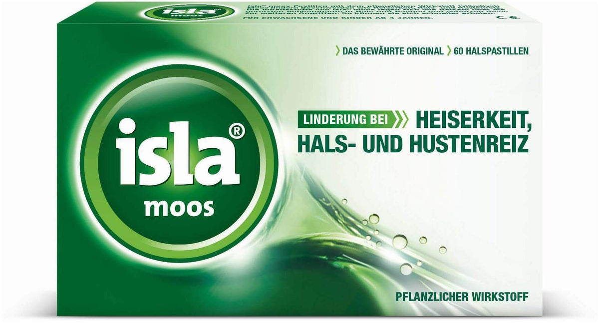 isla moos 60 Pastillen