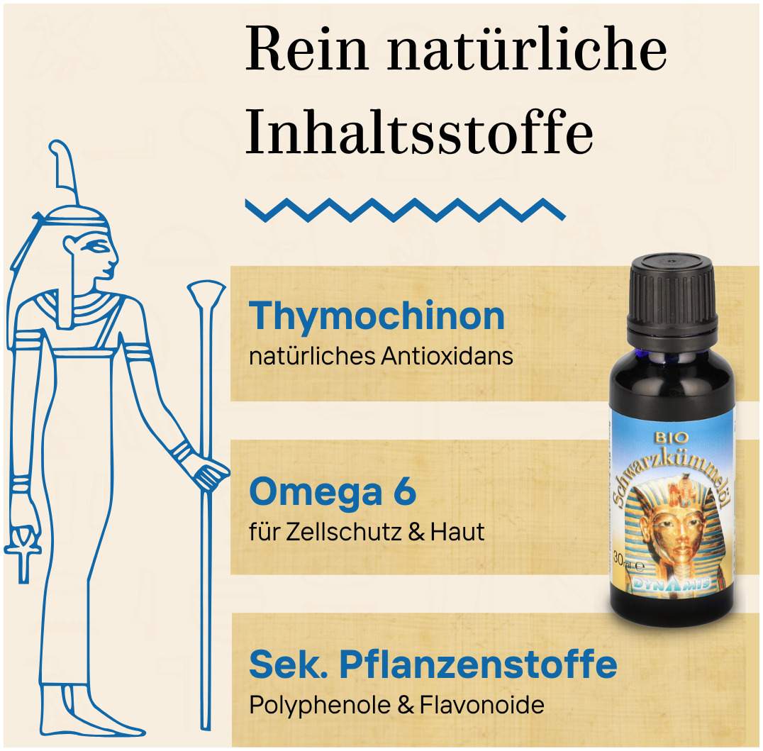 Schwarzkümmelöl Bio Ägyptisch 30 ml