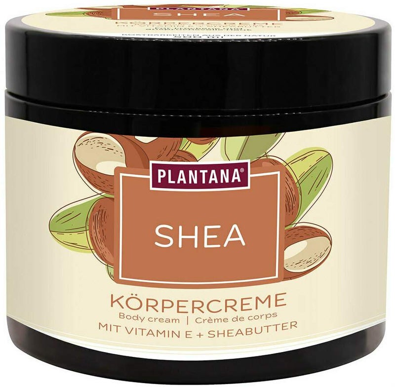 Plantana Shea Körpercreme Sheabutter Mit Vitamin E 500 ml