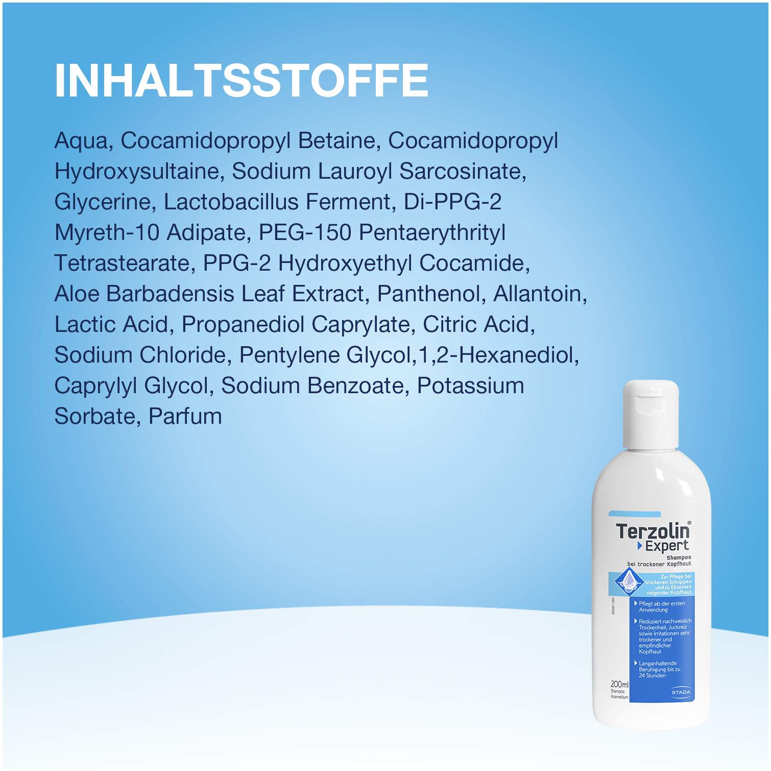 Terzolin Expert Shampoo bei trockener Kopfhaut 200 ml