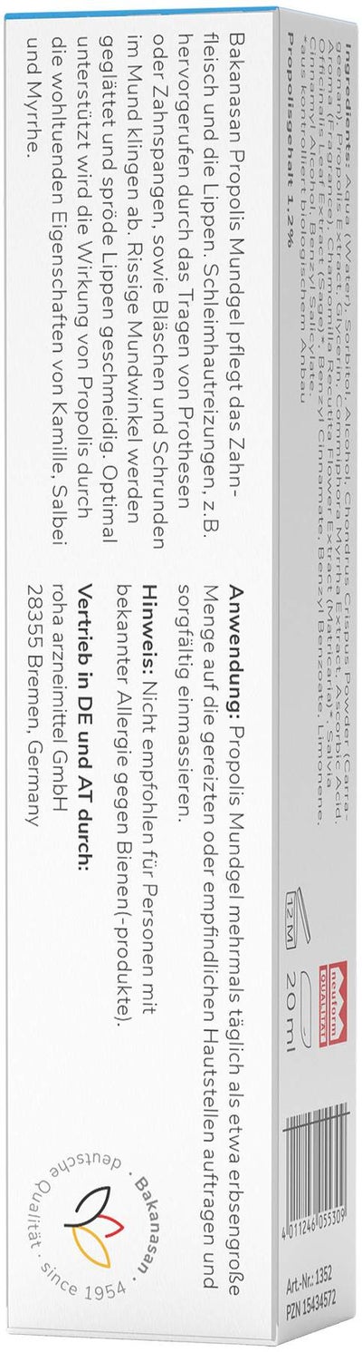 Bakanasan Propolis Mundgel 20 ml