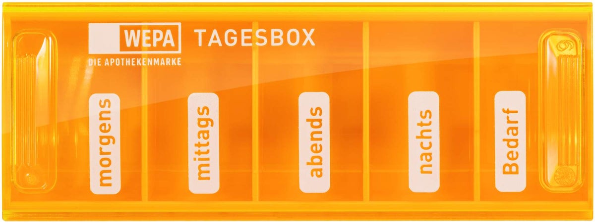 WEPA Tagesbox Farbig Sortiert + UV-Schutz