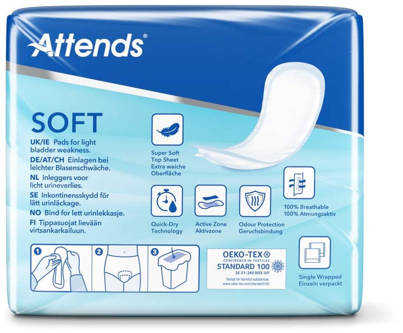 Attends Soft 3 Extra Einlagen 10 Stück