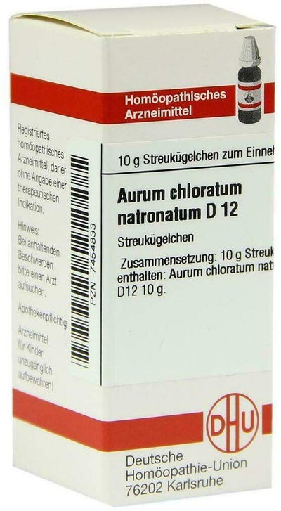 Dhu Aurum Chloratum Natronatum D12 Globuli