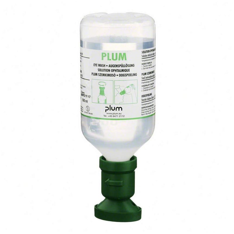 Plum Nacl 500 ml Augenspüllösung Mit Augenschale