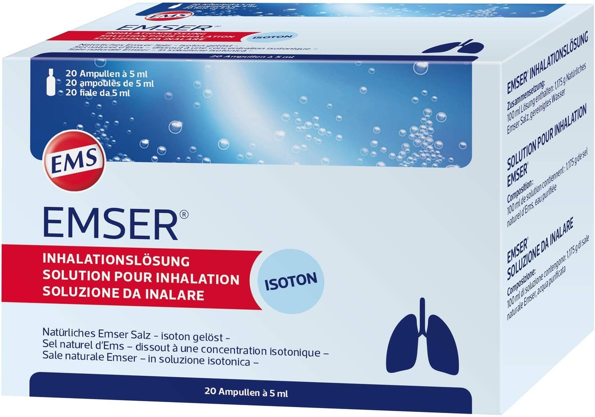 Emser Inhalationslösung 20 x 5 ml Ampullen