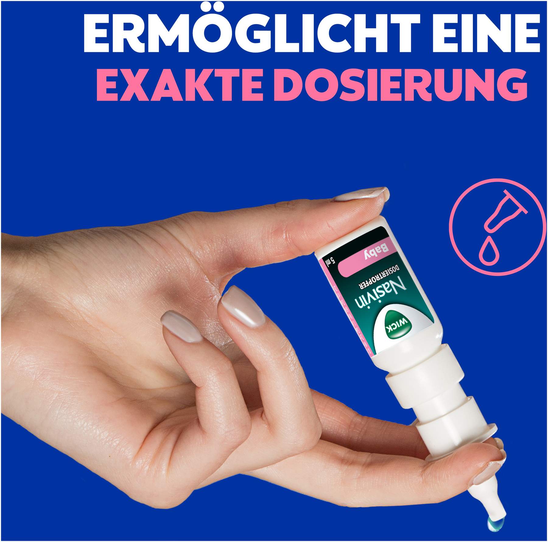WICK Nasivin Dosiertropfer Baby ohne Konservierungsstoffe 5 ml