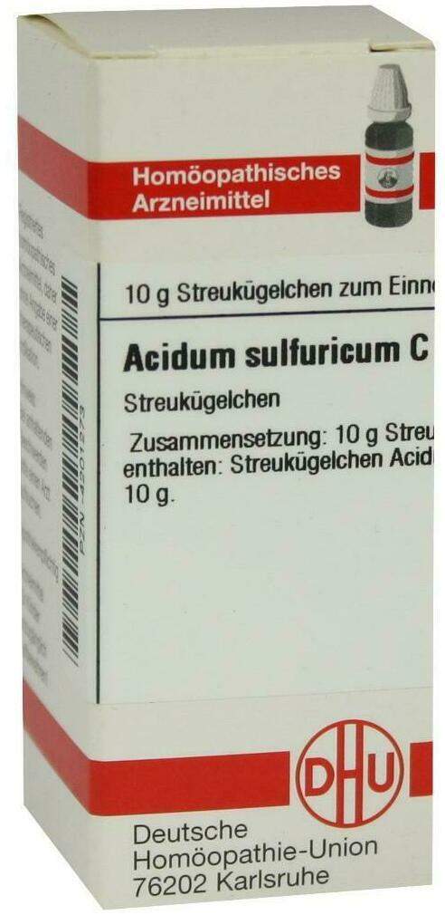 Dhu Acidum Sulfuricum C30 Globuli