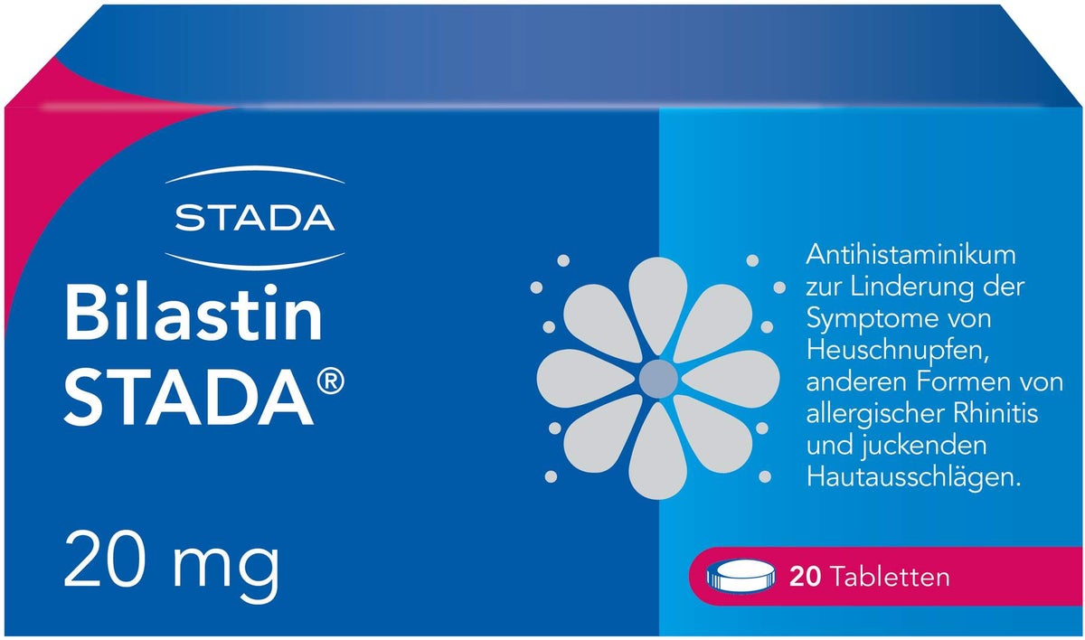 Bilastin Stada 20 mg Tabletten 20 Stück
