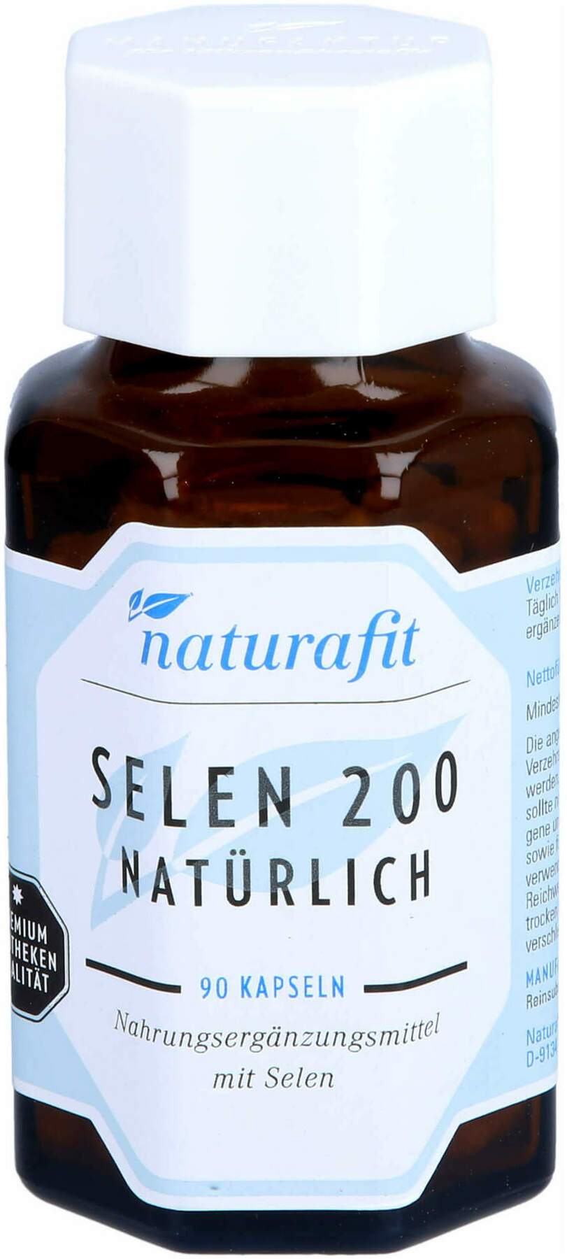 Naturafit Selen 200 Natürlich Kapseln 90 Stück