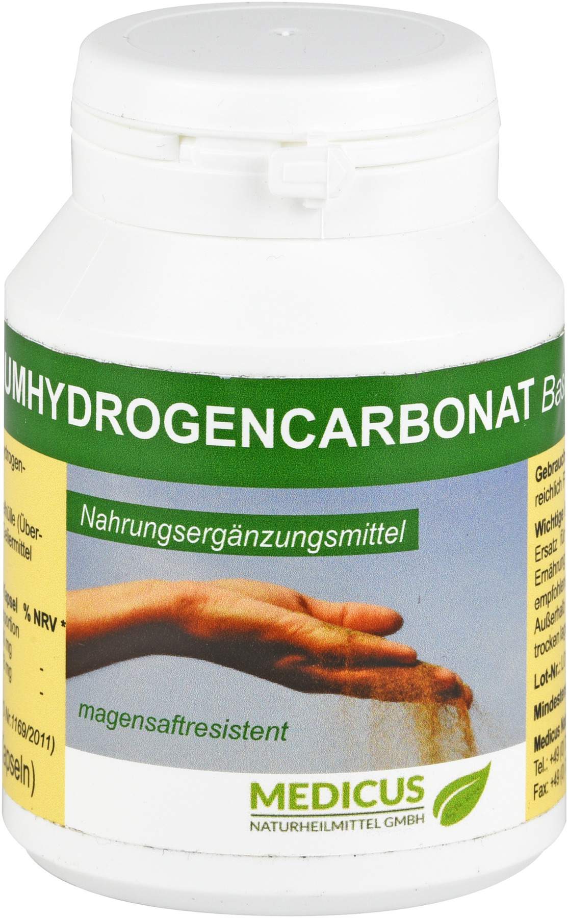 Natriumhydrogencarbonat Basische Kapseln