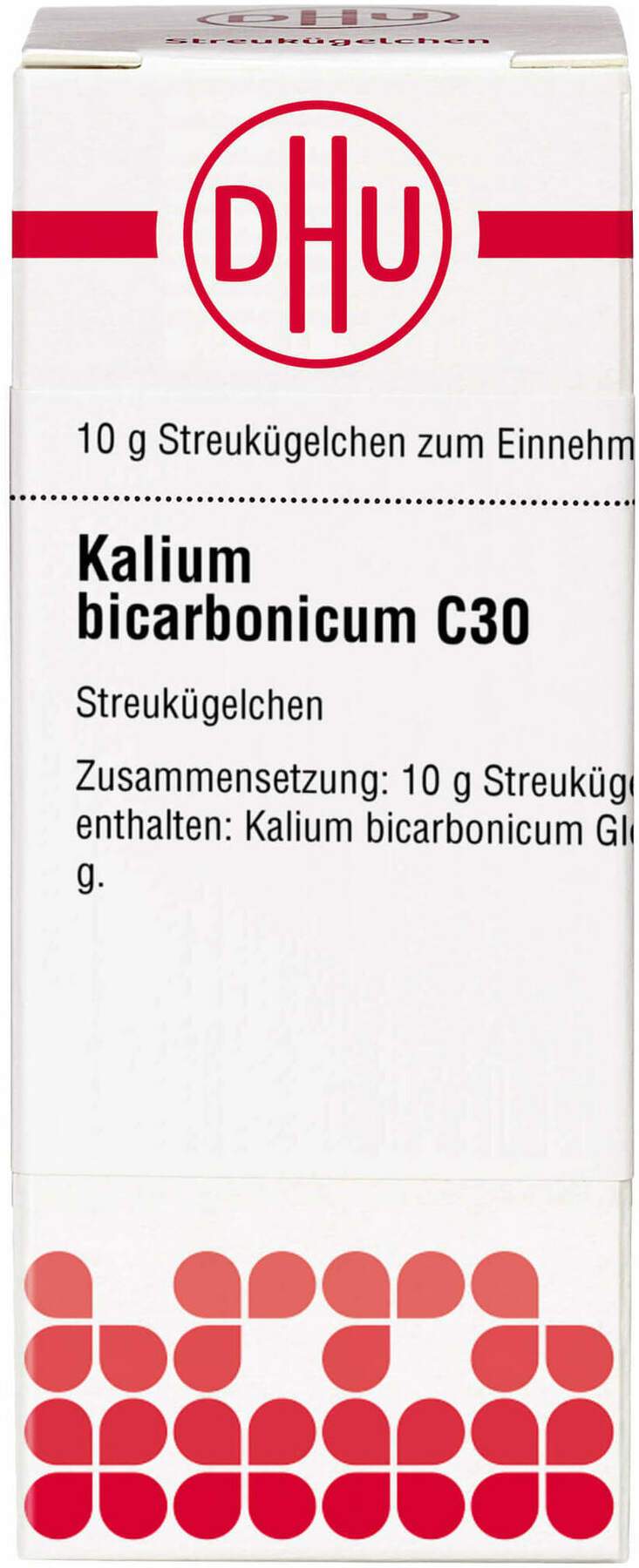 Dhu Kalium Bicarbonicum C30 Globuli 10 G