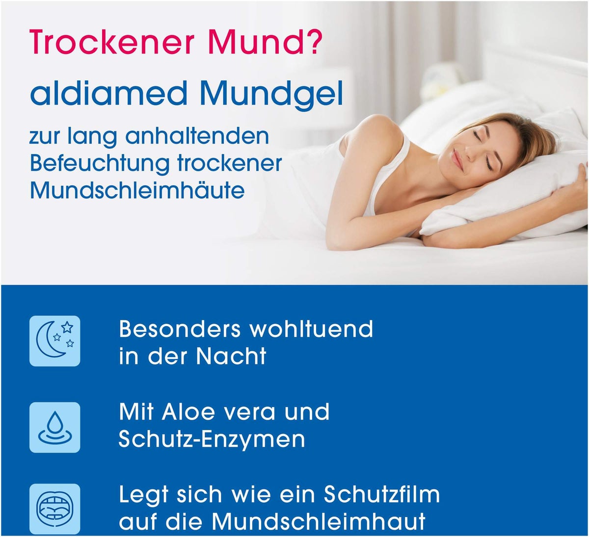 Aldiamed Mundgel zur Speichelergänzung 50 g