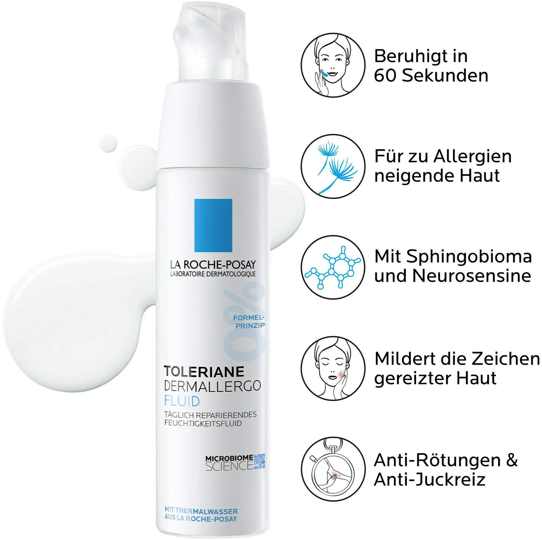 La Roche Posay Toleriane Dermallergo 40 ml Fluid