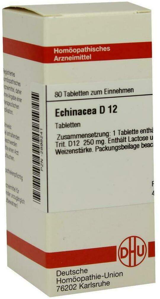 Dhu Echinacea D12 80 Tabletten