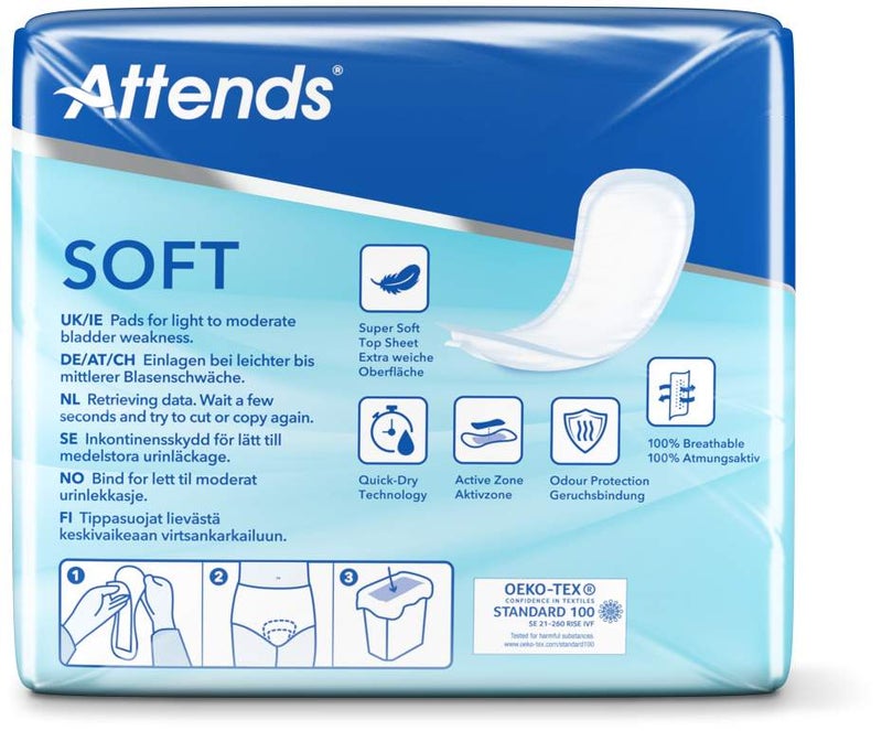 Attends Soft 4 Maxi Einlagen