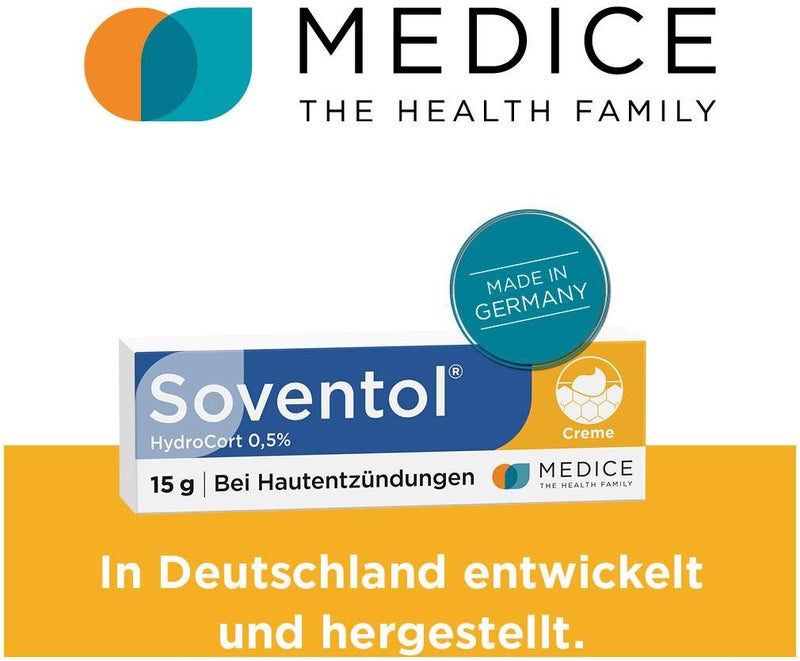 Soventol Hydrocort 0,5 % 15 g Creme
