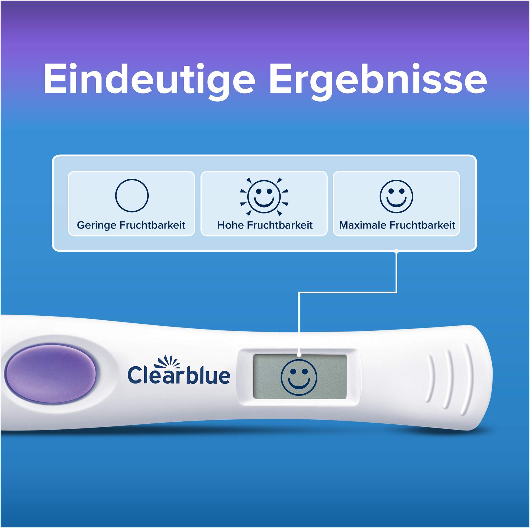 Clearblue Ovulationstest Digital 10 Stück + Schwangerschaftstest Schnelle Erkennung 2 Stück, Kombipackung