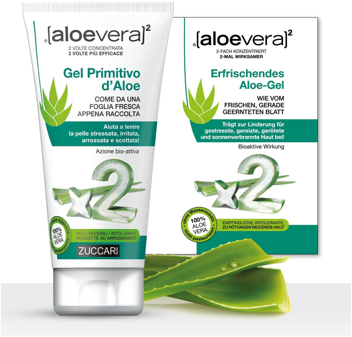 Aloevera Gel Erfrischend Pur Zuccari 150 ml