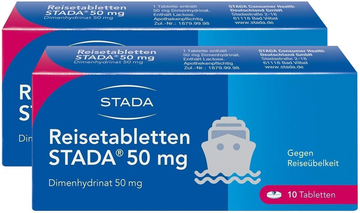 Reisetabletten Stada 2 x 10 Stück