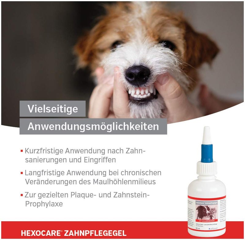 Hexocare Zahnpflegegel für Kleintiere 50 ml