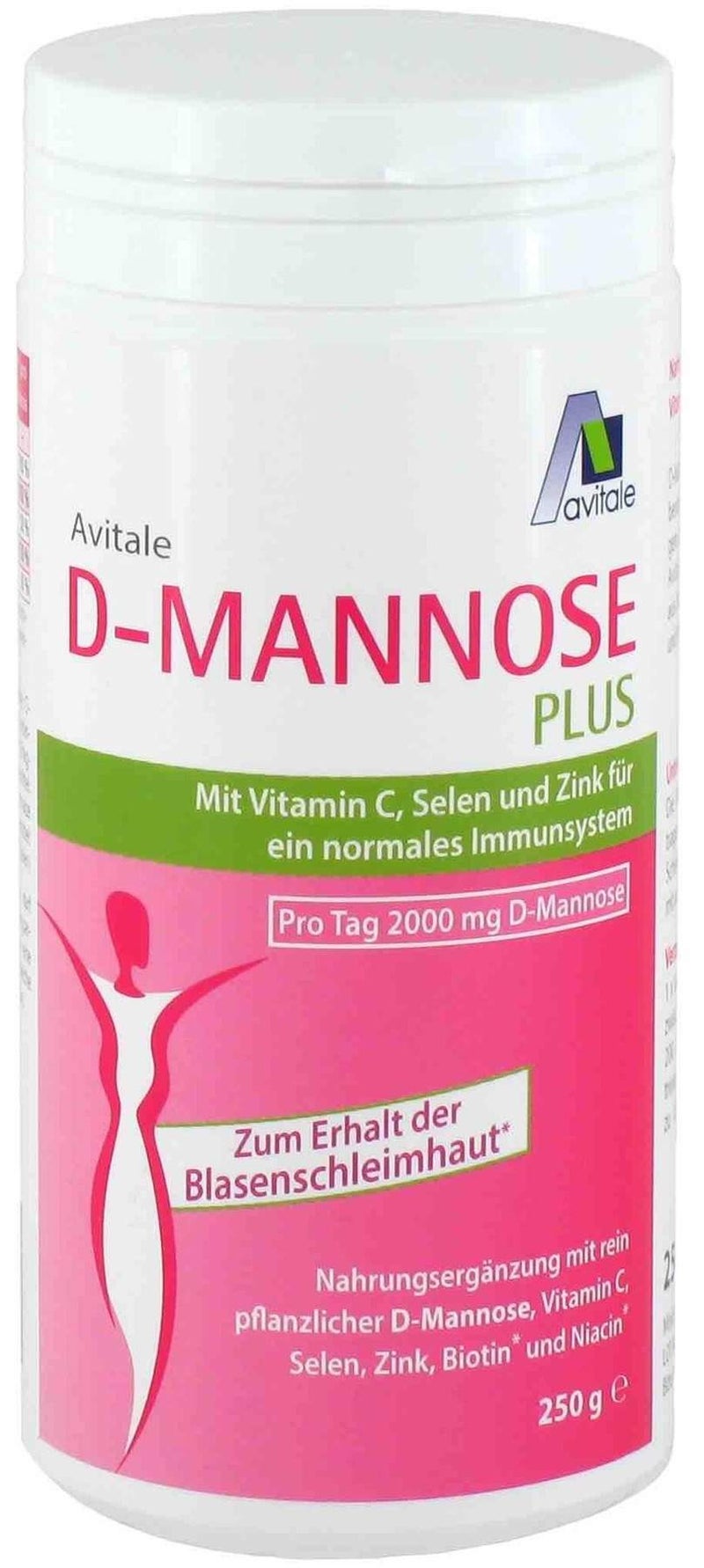 D-Mannose Plus 2000 mg 250 g Pulver