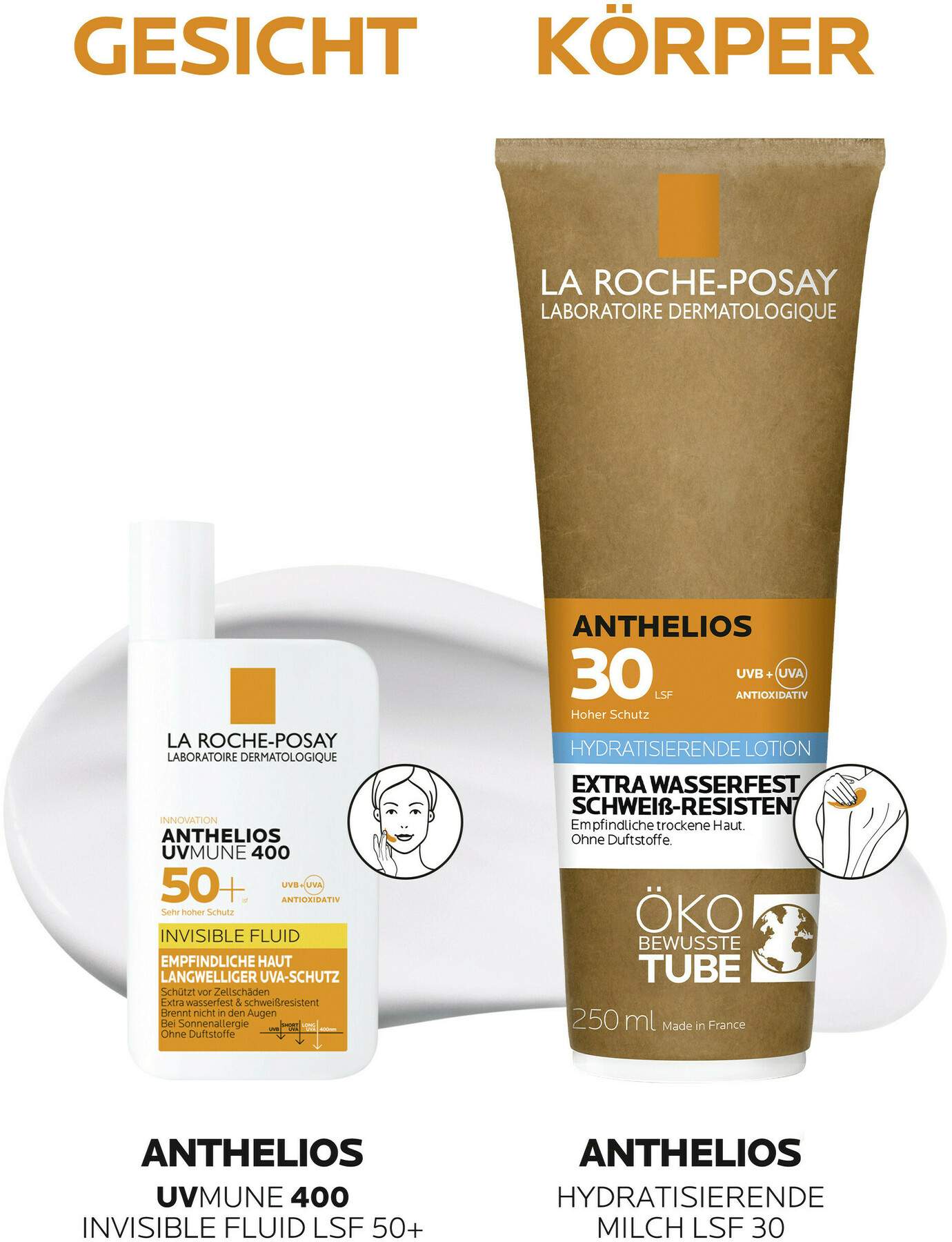 La Roche Posay Anthelios Milch LSF 30 Papp Tube 250 ml