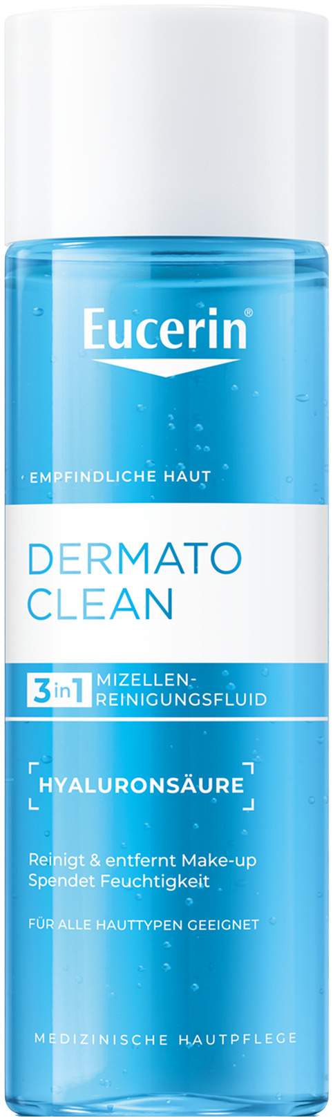 Eucerin Dermatoclean Hyaluron Mizellen Reinigungsfluid 3in1  200 ml