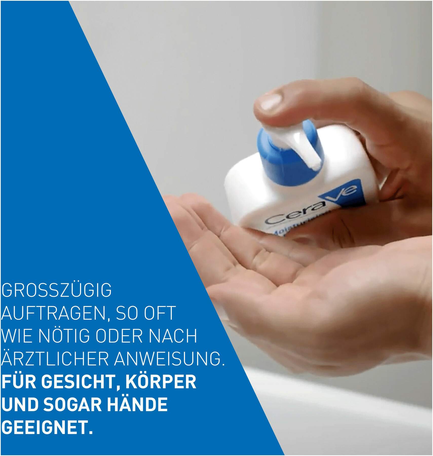 CeraVe Feuchtigkeitslotion 473 ml + gratis 20 ml Reinigungslotion