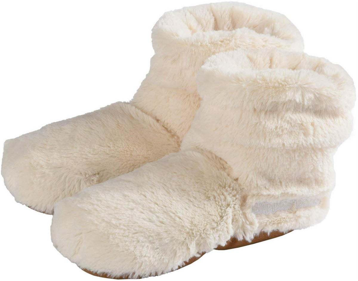 Warmies Slippies Boots Deluxe Gr.37-42 Beige 1 Paar